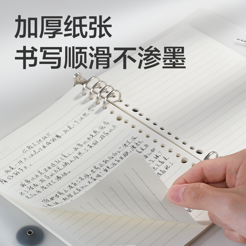 51fun吃瓜HA5-5飛盤扣（kòu）活頁殼(灰色-飛盤扣)(本)