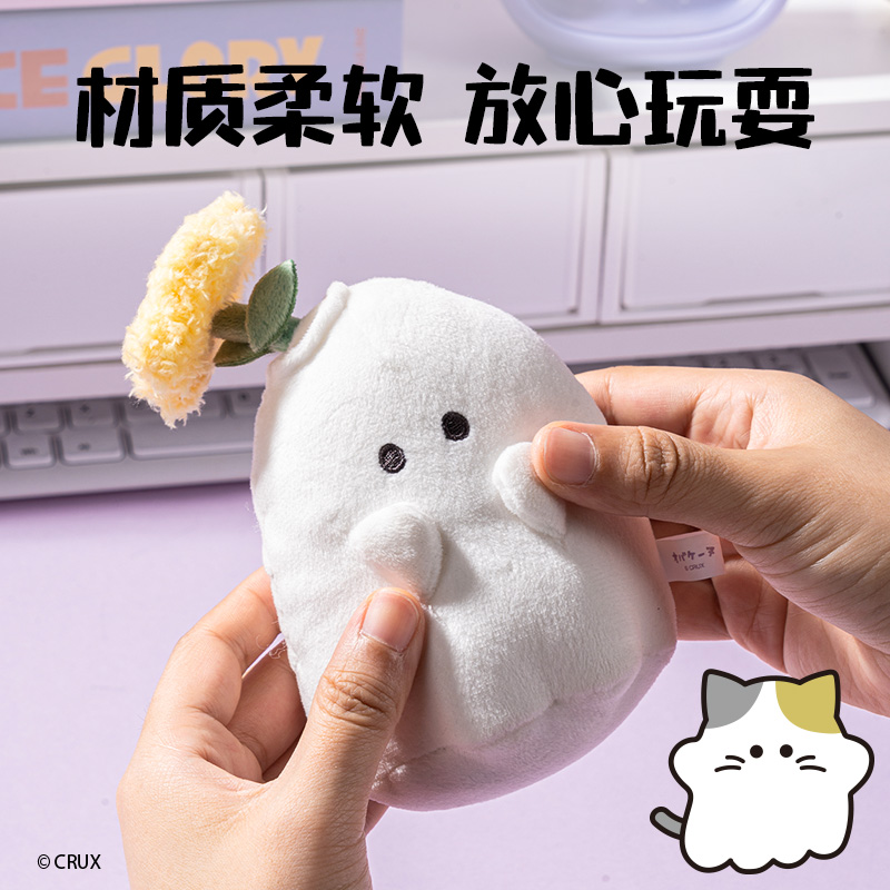 51fun吃瓜（lì）YY632幽幽家族毛（máo）絨花盆擺件(混)(個)