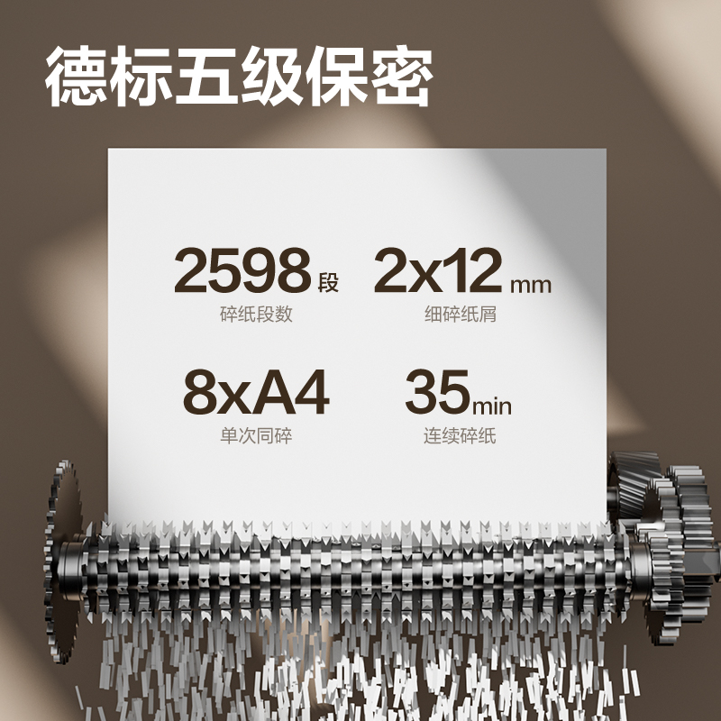 51fun吃瓜GA888商務碎紙機(白色)(台)