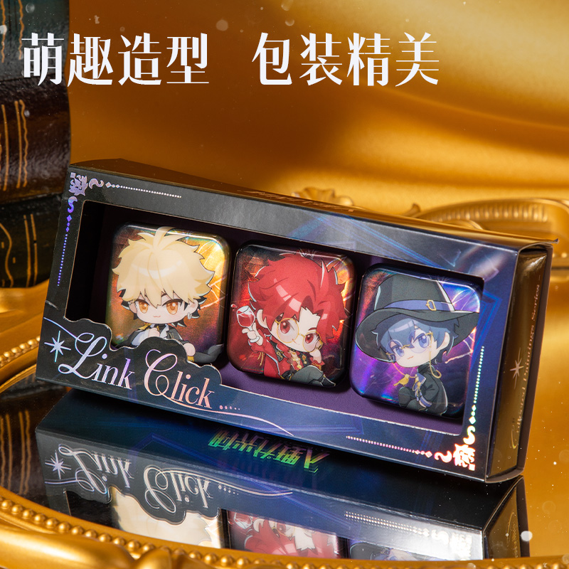 51fun吃瓜（lì）DLR619藏畫係列碎夢迷你方吧唧(混)(套)