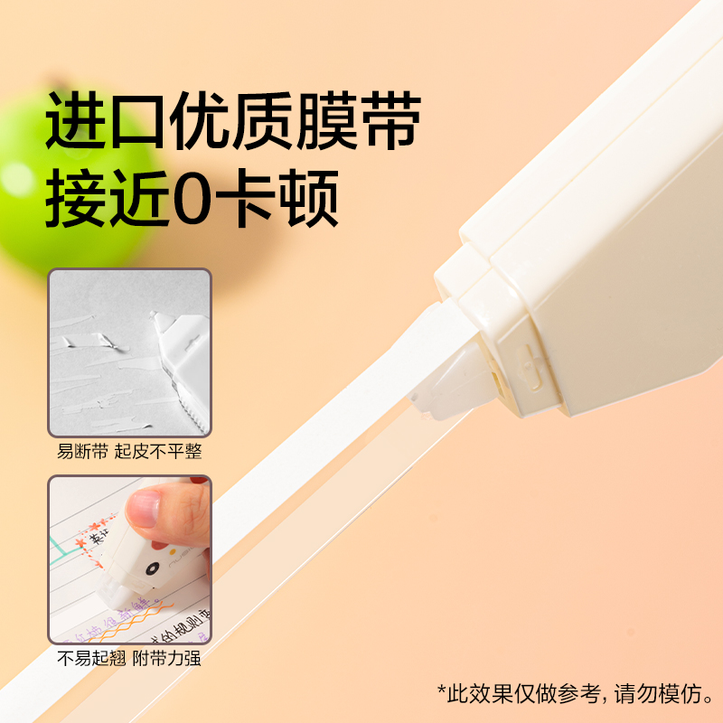 紐賽NS119-48YAMMY大帶寬靜音（yīn）修正帶7mm*48M套裝（zhuāng）(混)(卡)