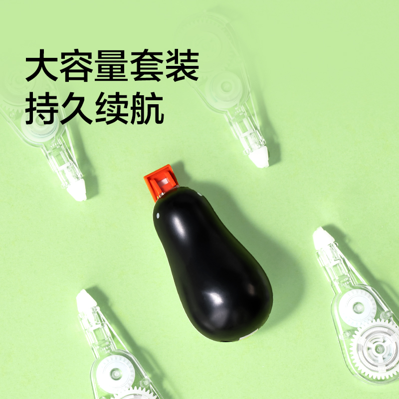 紐賽NS112-30糾糾鳥修正帶5mm*6m*5(黃色)(卡)