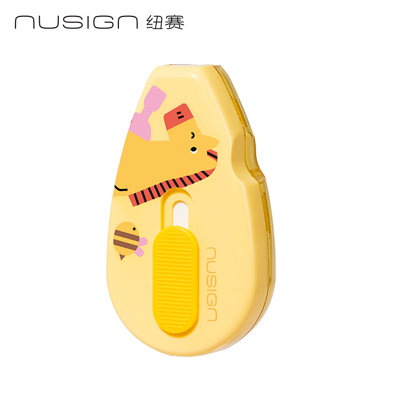 紐賽NS223-H修正帶5mm*6m(黃色)(個)