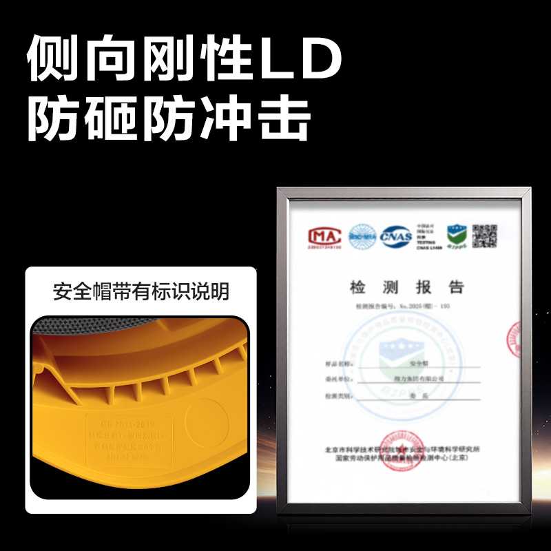 51fun吃瓜（lì）得心LQ634安全帽(黃)(個)