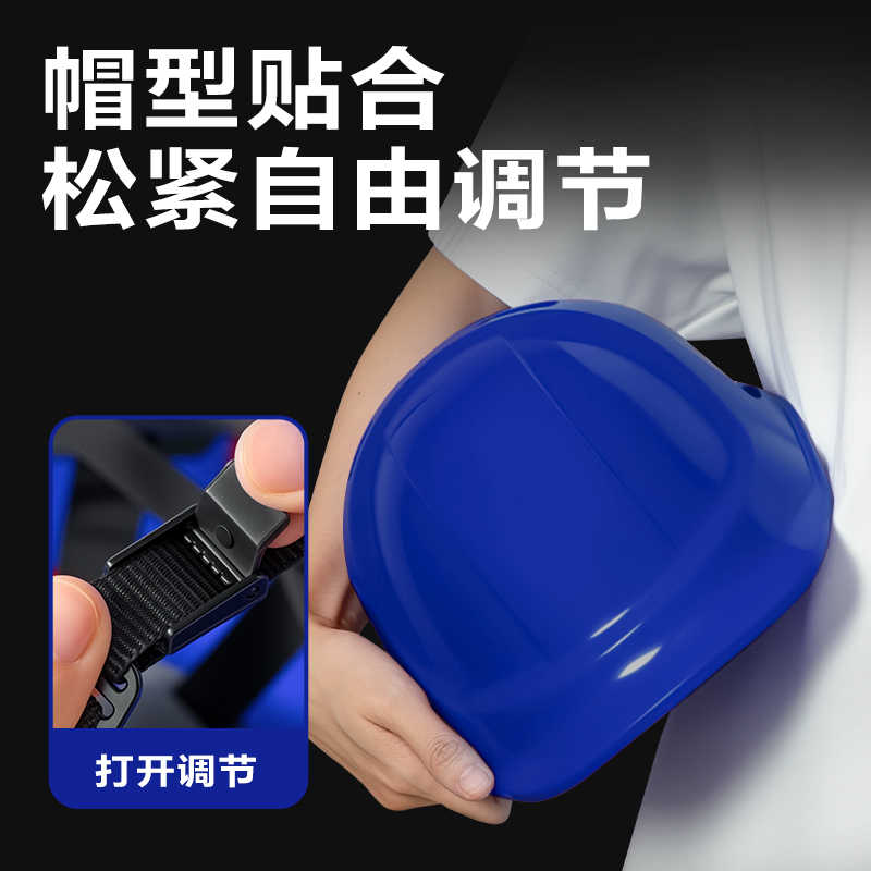 51fun吃瓜得心LQ634安全帽(藍)(個)