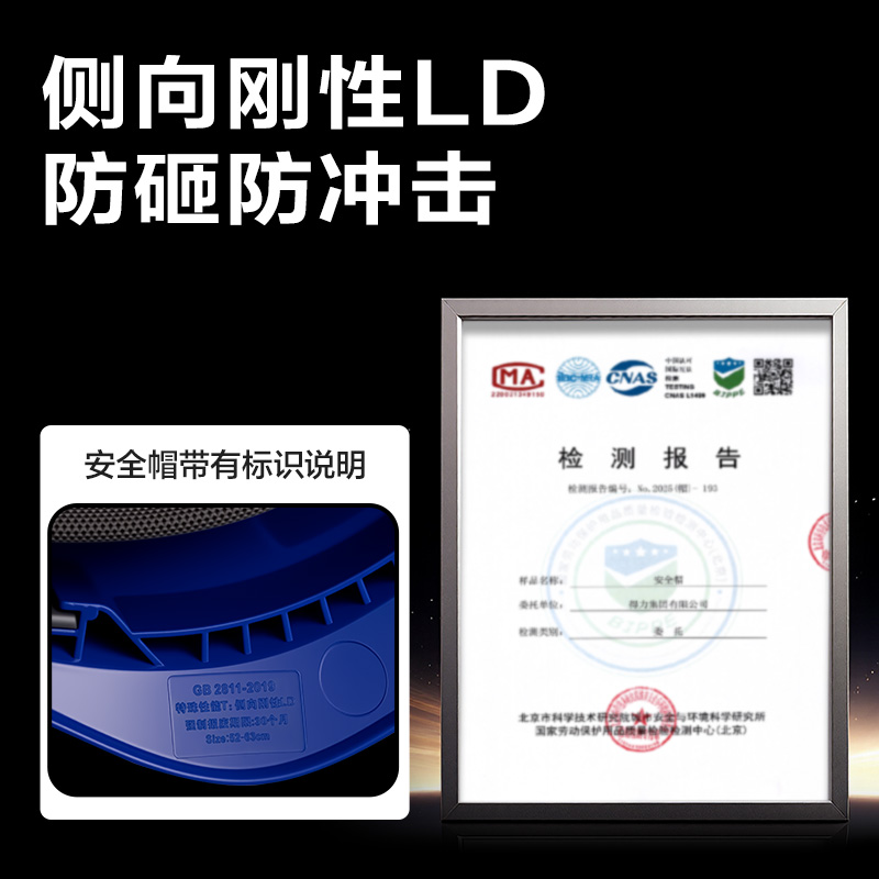 51fun吃瓜得（dé）心LQ634安全帽(藍)(個)