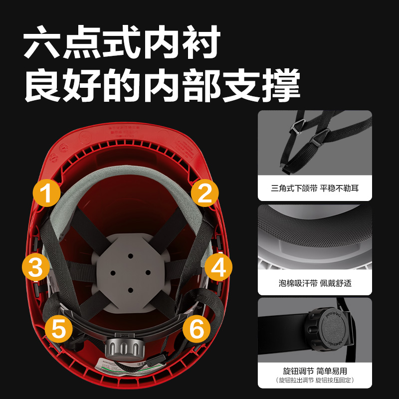 51fun吃瓜得心LQ634安全帽(紅)(個)