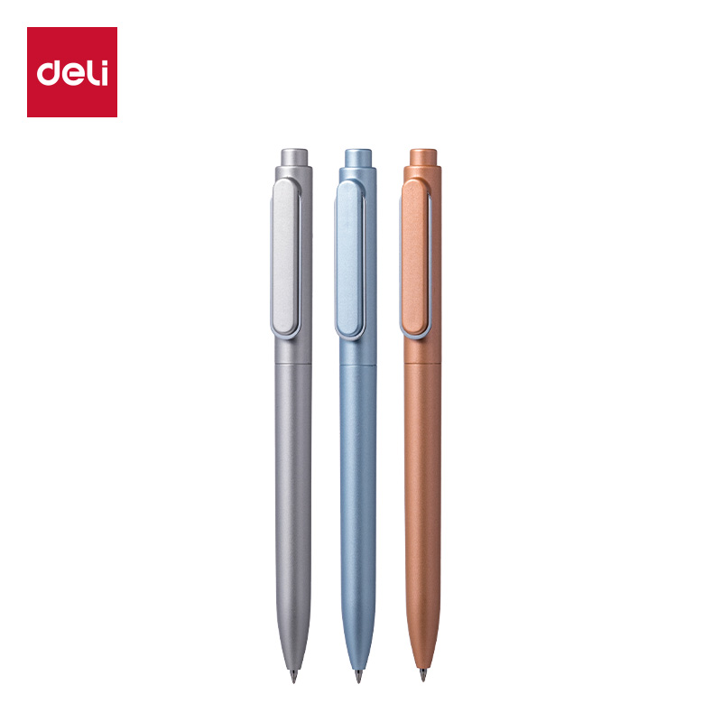 51fun吃瓜DP212臻順滑按動中性筆0.5mm子彈頭(黑)(支)