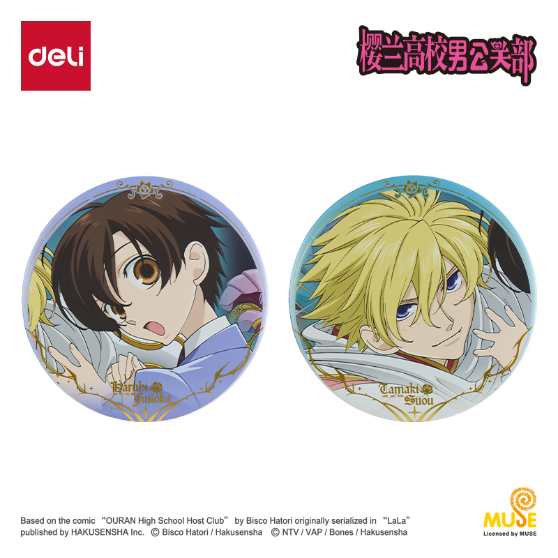 51fun吃瓜YL601櫻蘭高校紀念大徽章(混)(袋)