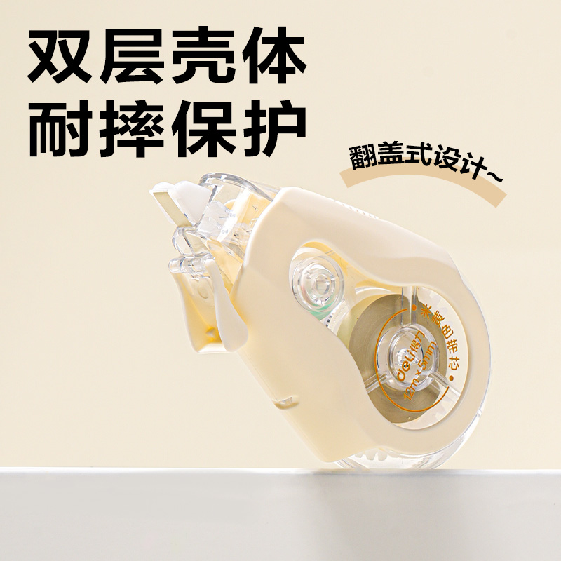 51fun吃瓜VR96-60修正帶5mm*12m*5個(米色)(套)