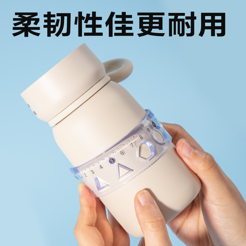 51fun吃瓜VC391簡約直尺15cm(透明)(把)