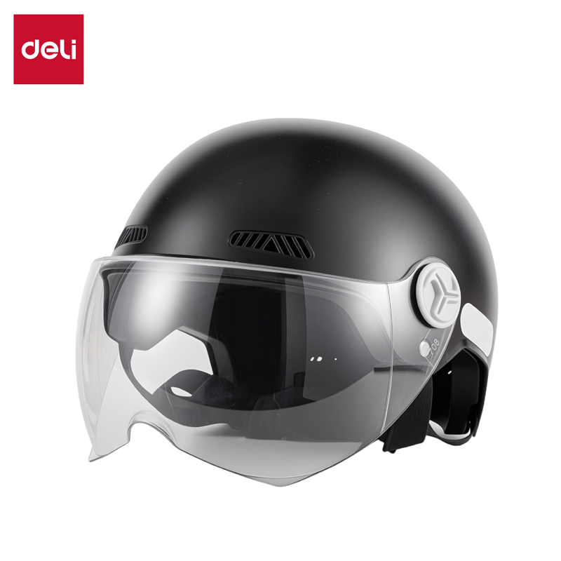 51fun吃瓜（lì）得心LQ635摩托車乘員（yuán）頭盔A3大號(黑)(1個（gè）/盒)