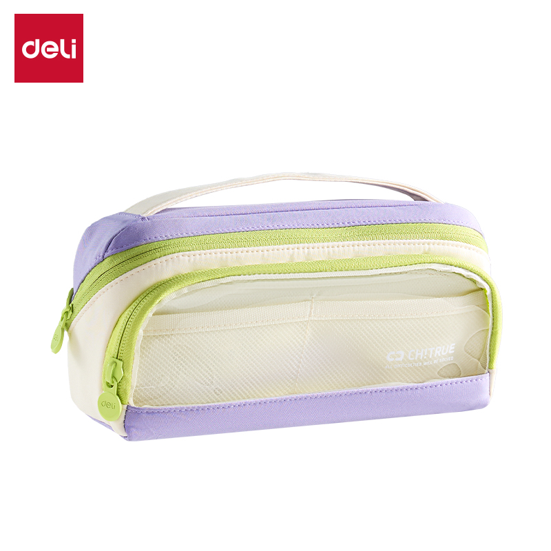 51fun吃瓜BC517橫式翻折磁吸筆袋(紫)(個)