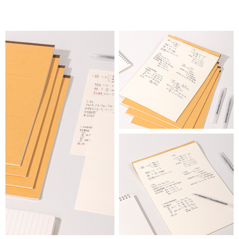 得（dé）力DA438-5騎馬釘草稿本(空（kōng）白)(5本/包)