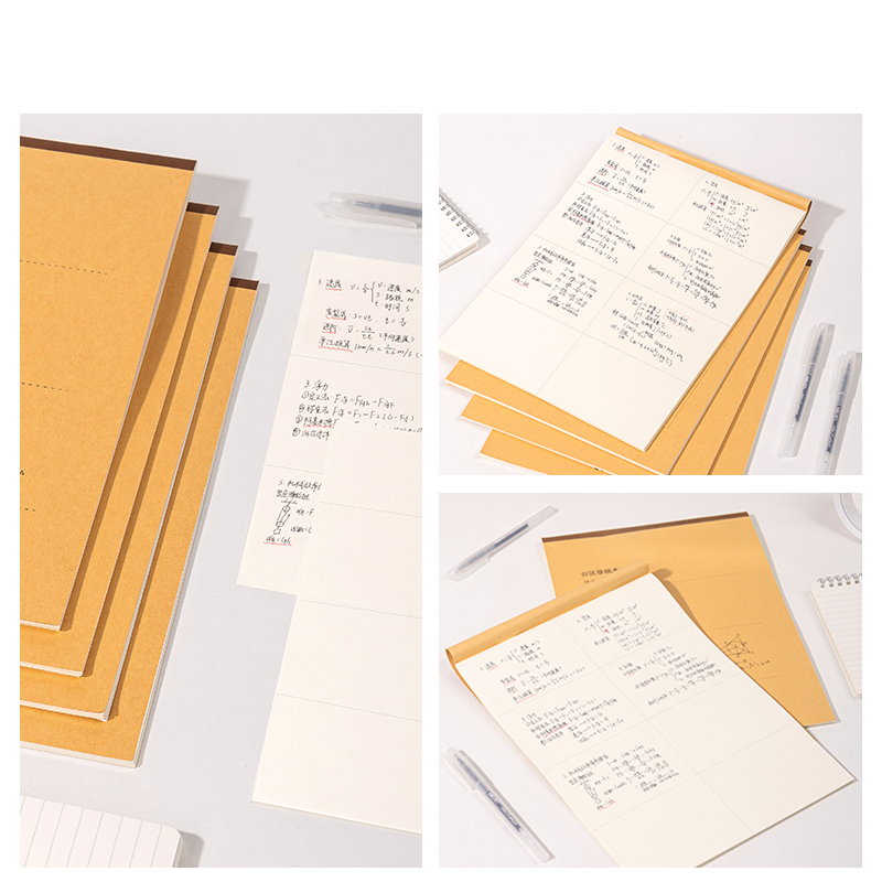 51fun吃瓜DA438-5騎馬釘草稿本(分區)(5本/包)