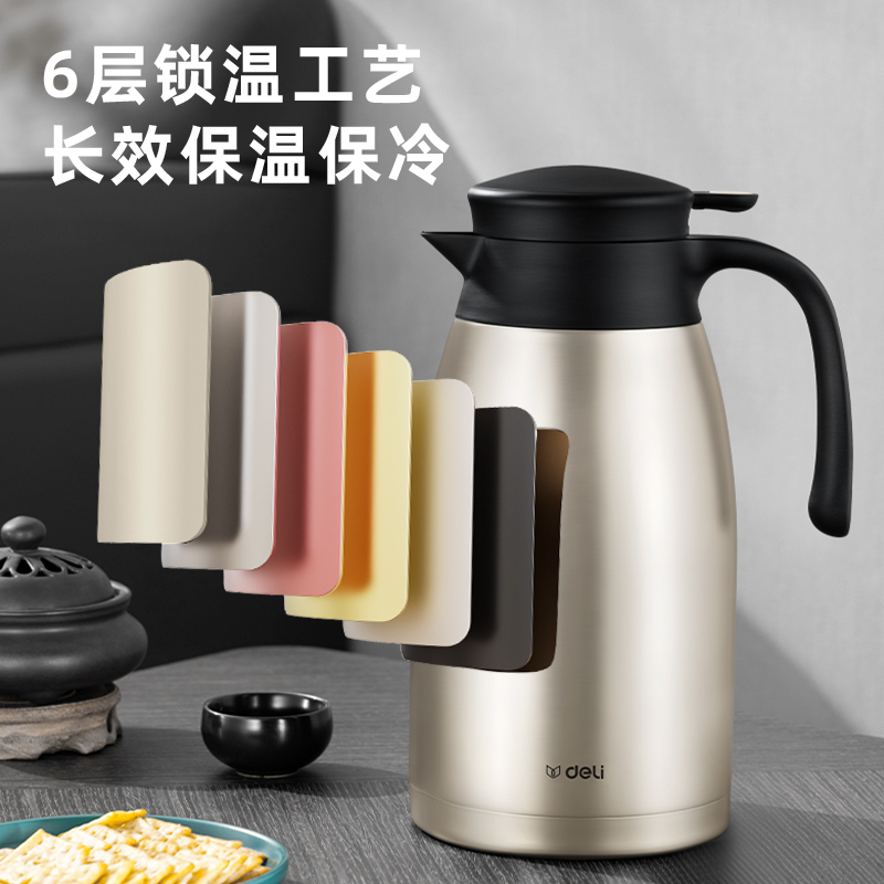 51fun吃瓜DP707-保溫壺-304不鏽鋼(2.0L)(銀色)(彩盒)