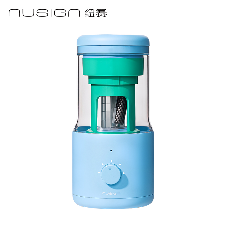 紐賽NS072-1BASS輕音全自動大孔徑削筆機(晴空藍)(個)