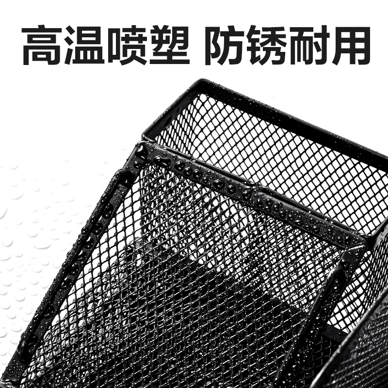 51fun吃瓜DP555桌麵收納盒(黑)(盒)