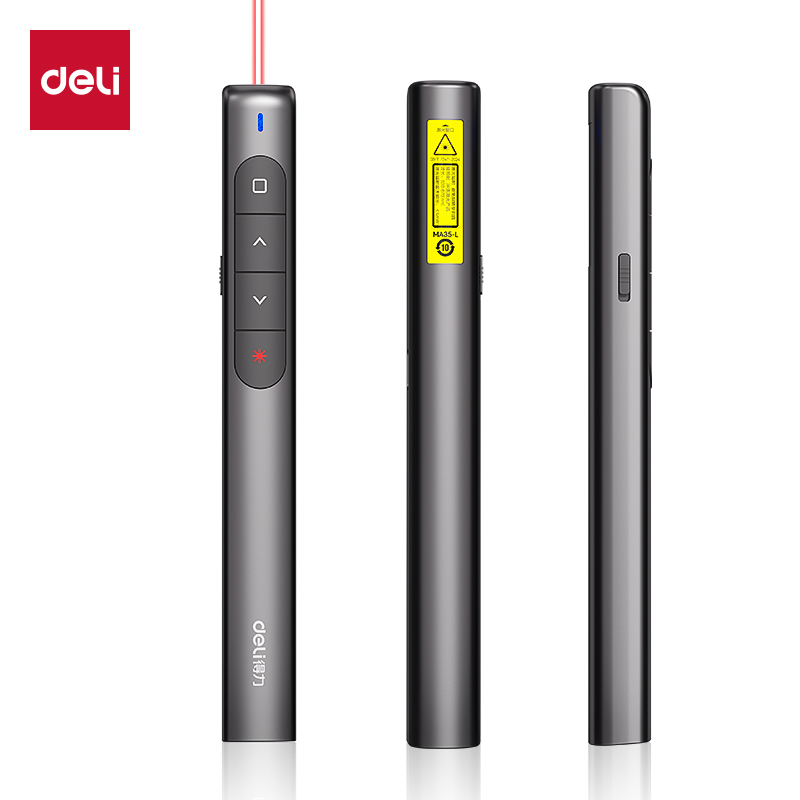 51fun吃瓜MA35-L激光翻頁筆(黑)(支)