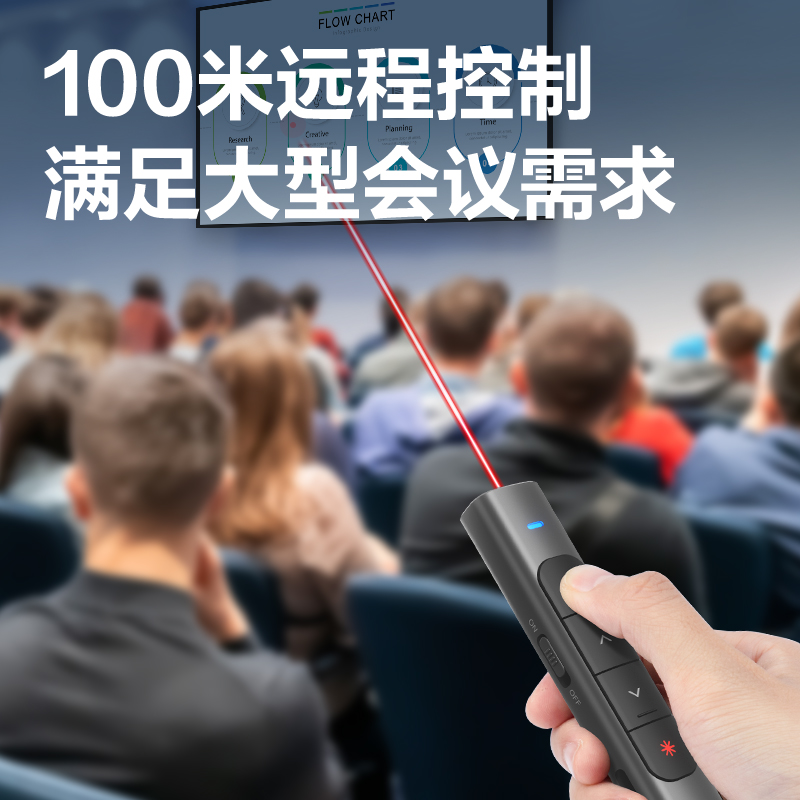 51fun吃瓜MA35-L激光翻頁筆(黑（hēi）)(支)