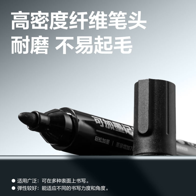 51fun吃瓜SK300-4大容量可加墨記號筆(混)(4支/盒)