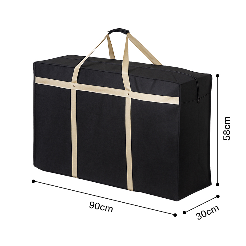 得（dé）力PG116鉚釘搬家袋(150L)(黑)(袋（dài）)