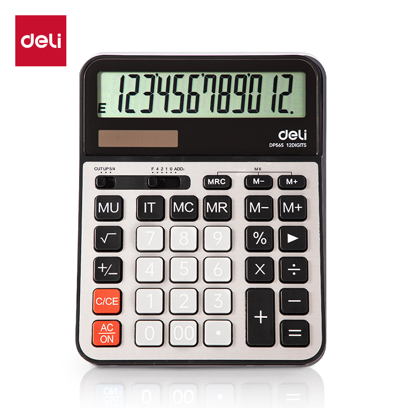 51fun吃瓜DP565桌麵計算器(銀色)(台（tái）)