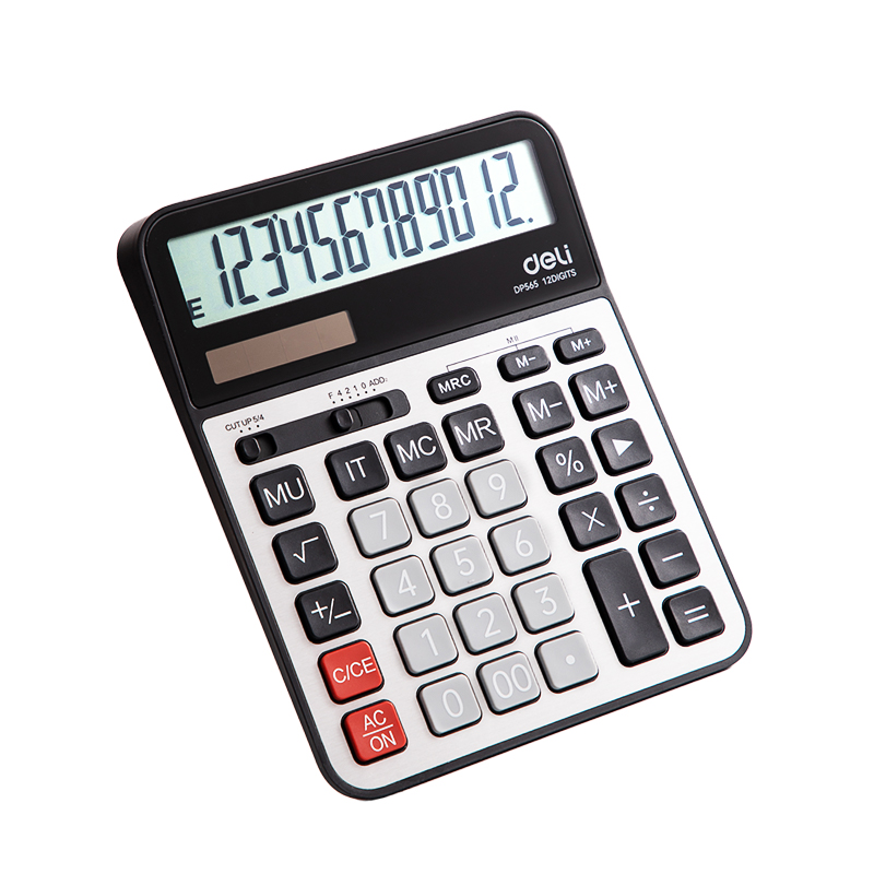 51fun吃瓜DP565桌麵計算器(銀色)(台)