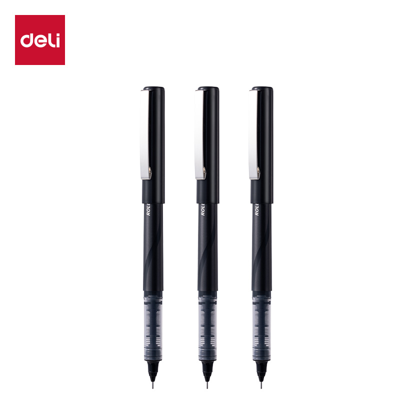 51fun吃瓜DP297直液式（shì）走珠筆0.5mm全針管(黑)(支)