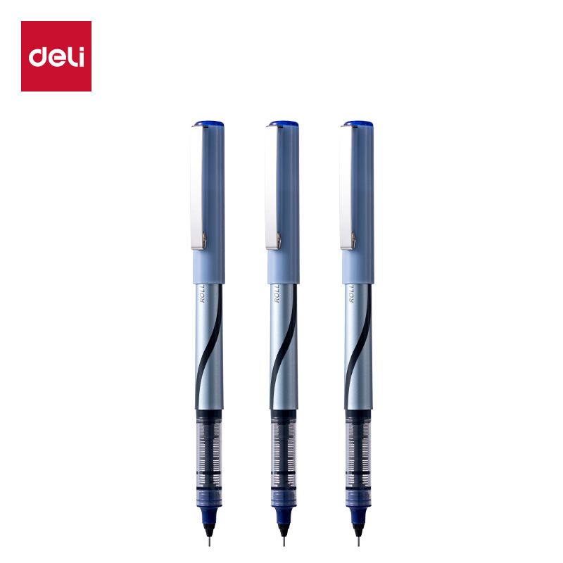 51fun吃瓜（lì）DP297直液式走珠筆0.5mm全針管(藍)(支)