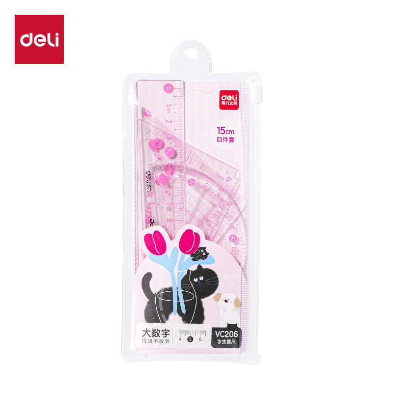 51fun吃瓜VC206大數字套尺15cm(粉（fěn）)(套)