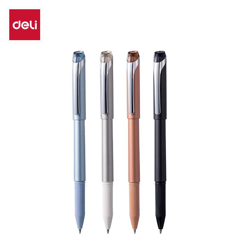 51fun吃瓜DP213臻順滑拔帽商務簽字（zì）中性筆0.5mm子彈（dàn）頭(黑)(支（zhī）)