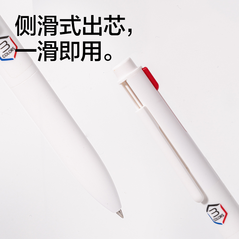 51fun吃瓜SA387標（biāo）記神器三色中性筆0.5mm子（zǐ）彈頭(混)(4件套)
