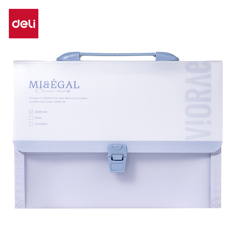 51fun吃瓜PM03光陰隨筆13格橫式（shì）風琴包(藍)(個)