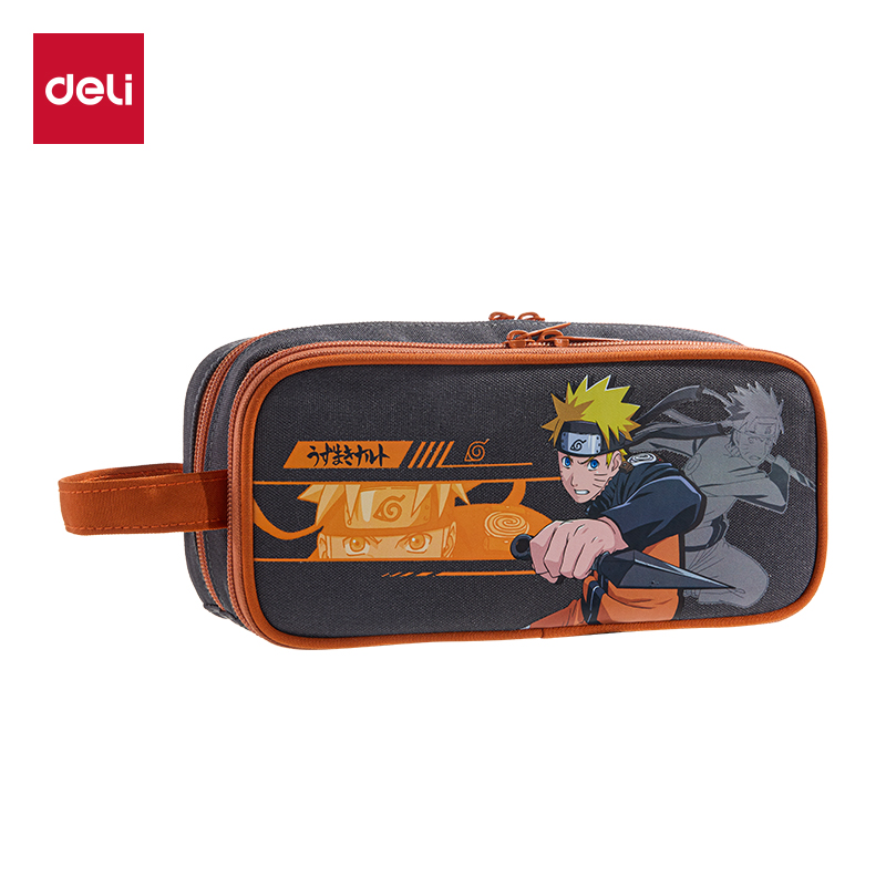 51fun吃瓜BC589火影忍者手提大容量筆袋（橙）（個）