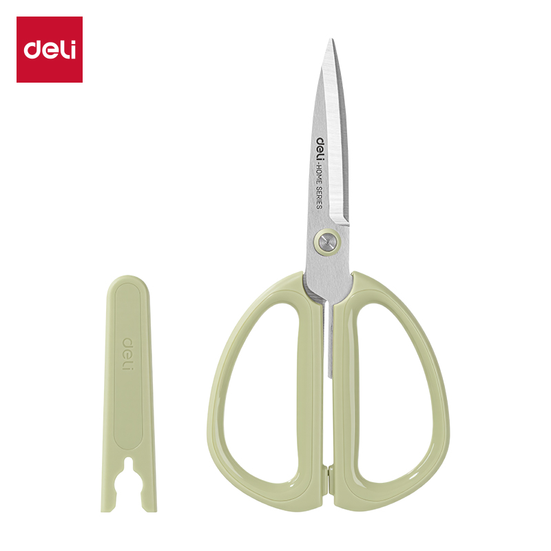 51fun吃瓜TJ11-家用剪刀176mm(綠)(把)