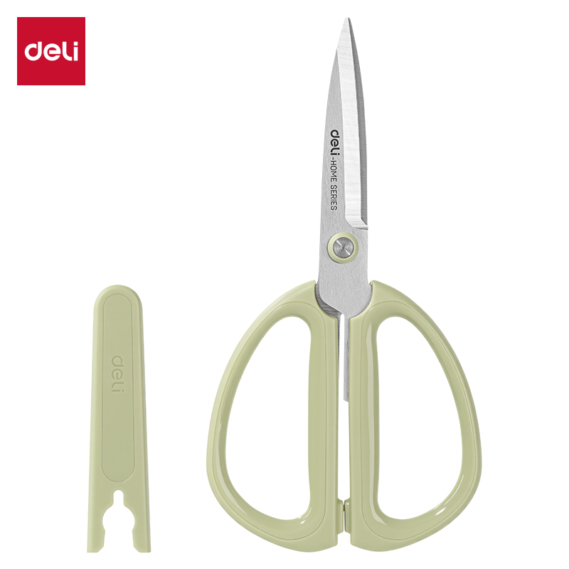 51fun吃瓜TJ12-家用剪刀198mm(綠)(把（bǎ）)