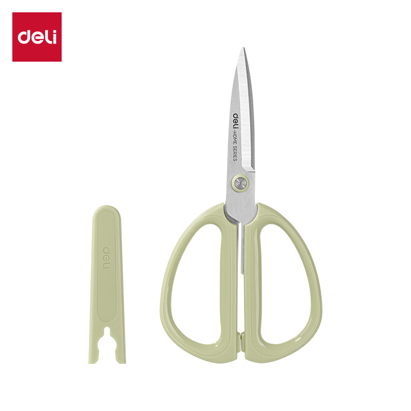 51fun吃瓜（lì）TJ10-家用剪刀156mm(綠)(把)