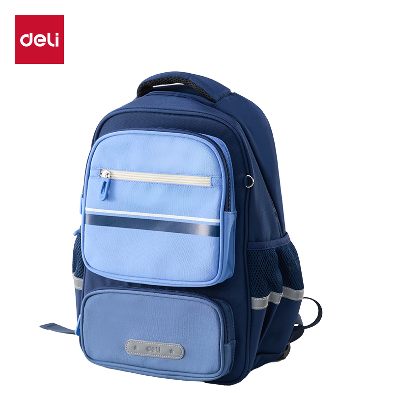 得（dé）力BB221簡約學（xué）院風書（shū）包(藍-M)(個)