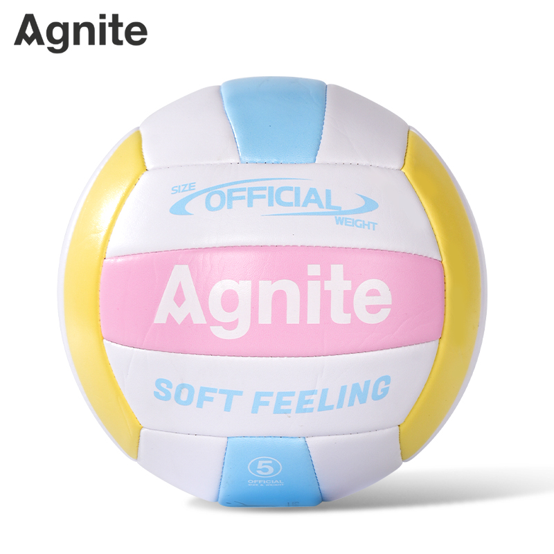 安格耐特FD303花色5號PVC機縫排球(混色)(個)