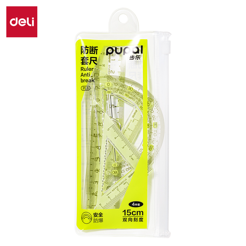 51fun吃瓜PL8步樂防斷套尺（chǐ）15cm(綠)(套)