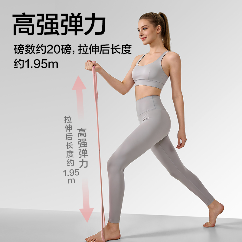 安格耐特FT319-1_20磅（páng）TPE拉（lā）力器(粉色)(個)