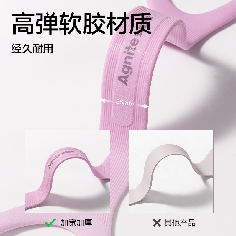 安格（gé）耐特FT320-2_35磅TPE拉力器(紫（zǐ）色（sè）)(個（gè）)