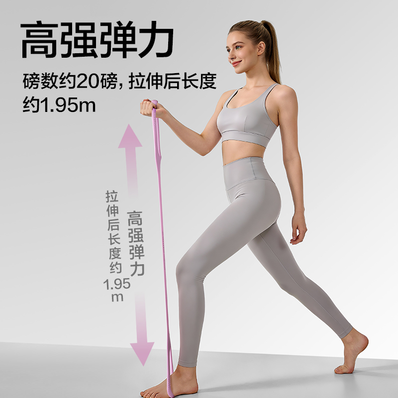 安格耐特FT319-2_20磅TPE拉力器(紫色)(個)