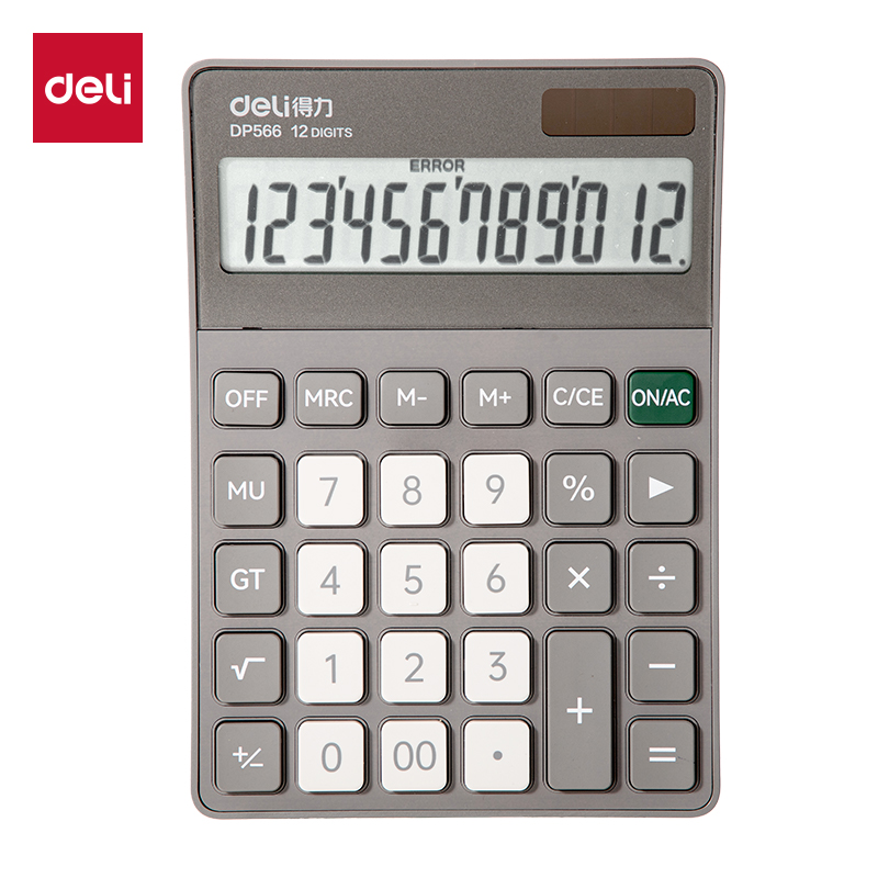 51fun吃瓜DP566環保桌麵計（jì）算器(深灰)(台)