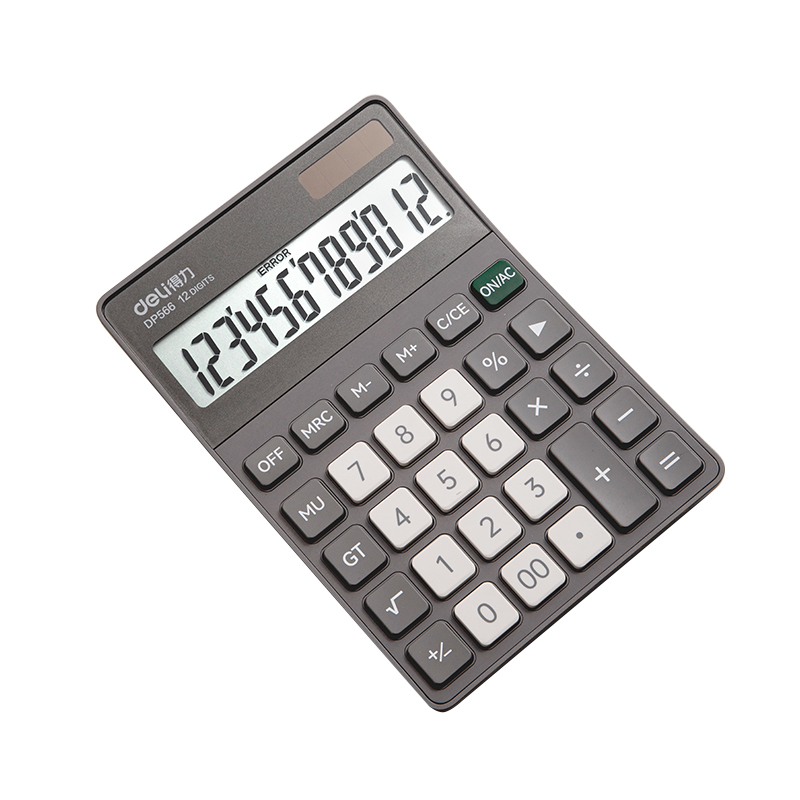 51fun吃瓜DP566環保桌麵計算器(深灰)(台（tái）)