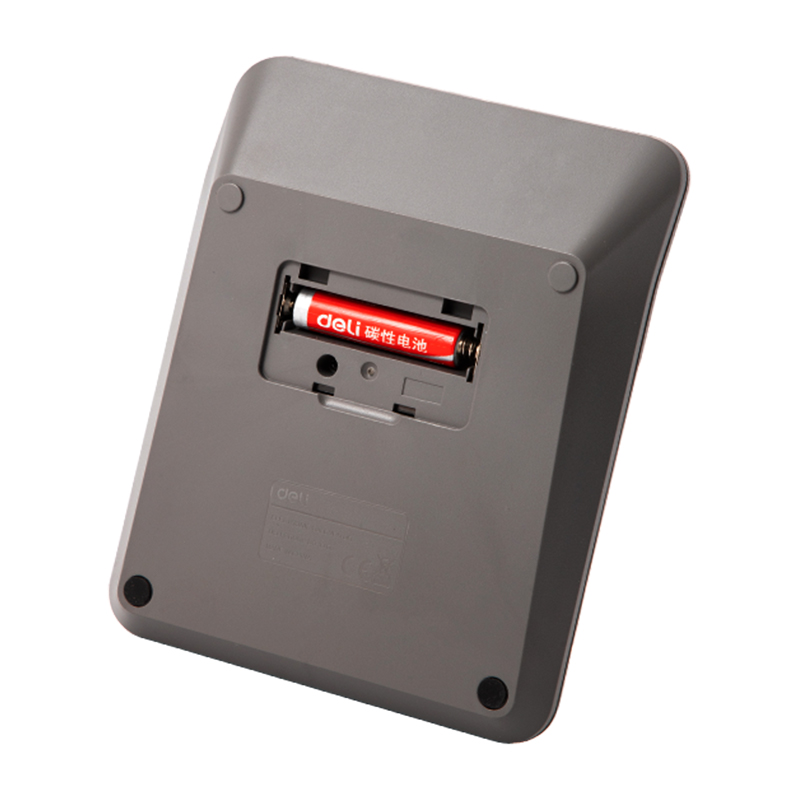 得（dé）力DP563環保桌麵計算器(深灰)(台)