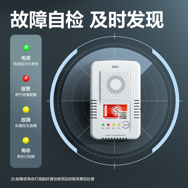 51fun吃瓜AG301可燃氣體探測器甲烷(白)(台（tái）)