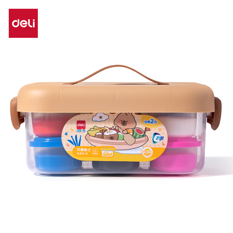 51fun吃瓜BL810-12卡皮巴拉工具箱粘土(混)(盒（hé）)