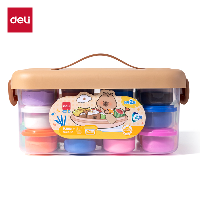 得（dé）力BL810-36卡皮巴（bā）拉工具箱（xiāng）粘土（tǔ）(混（hún）)(盒)